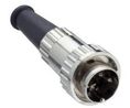DIN Connector, 1A, 100V, 3 Poles, Plug